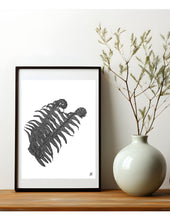 Load image into Gallery viewer, UNFURL PRINT—B&amp;W
