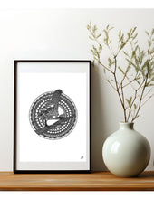 Load image into Gallery viewer, KEA PRINT—B&amp;W
